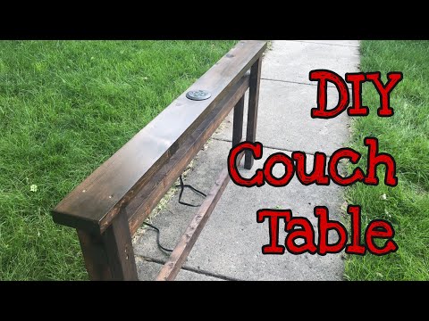 Diy Couch Table