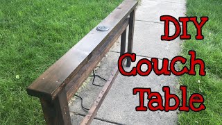 DIY Couch Table