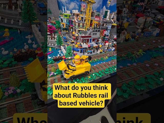 What do you think about Rubbles rail based vehicle?