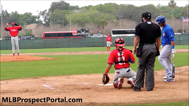 Roy Halladay vs. Ricardo Nanita - Minor League Spr...