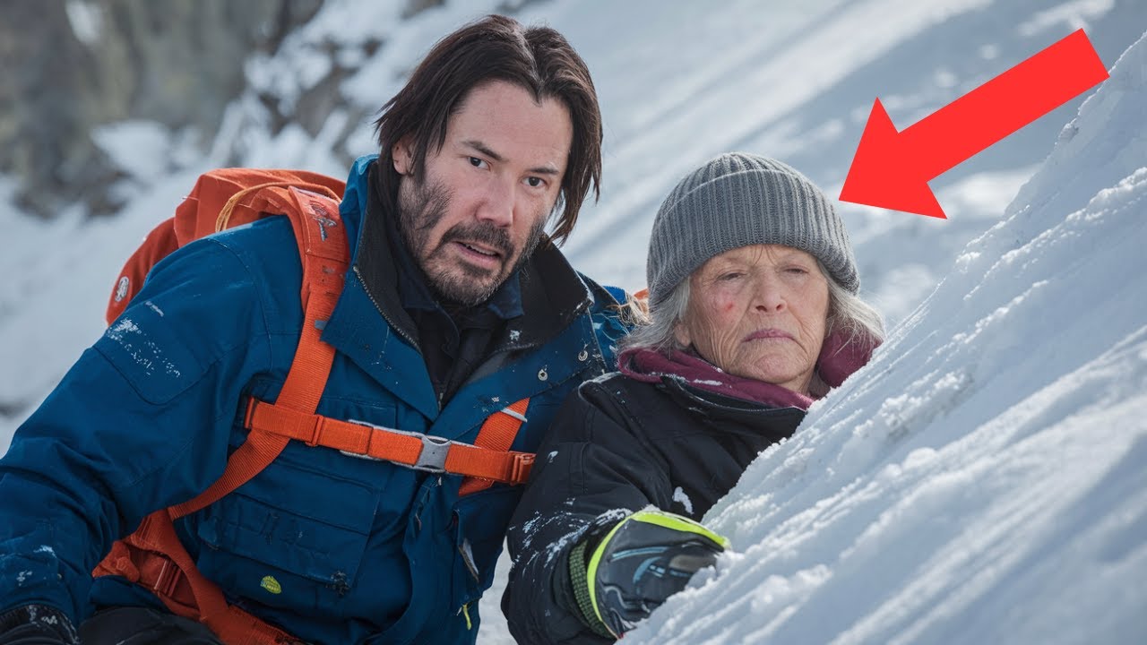 Keanu Reeves Sacrifices His Life To Save Elderly Woman From Avalanche ...