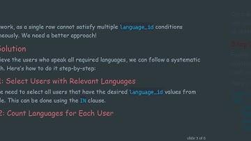 How to Search for Multiple Conditions in the Same SQL Column: The AND Approach