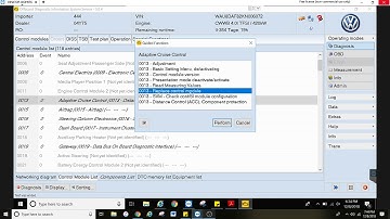 ODIS Replace Control Module & Other Service Functions