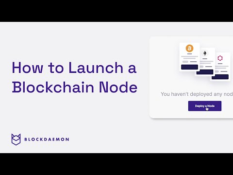 How to launch a Blockchain Node