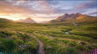 SILENT MEADOW DRIFT - 🎼 instrumental ambient with slow 🎼 - No Copyright
