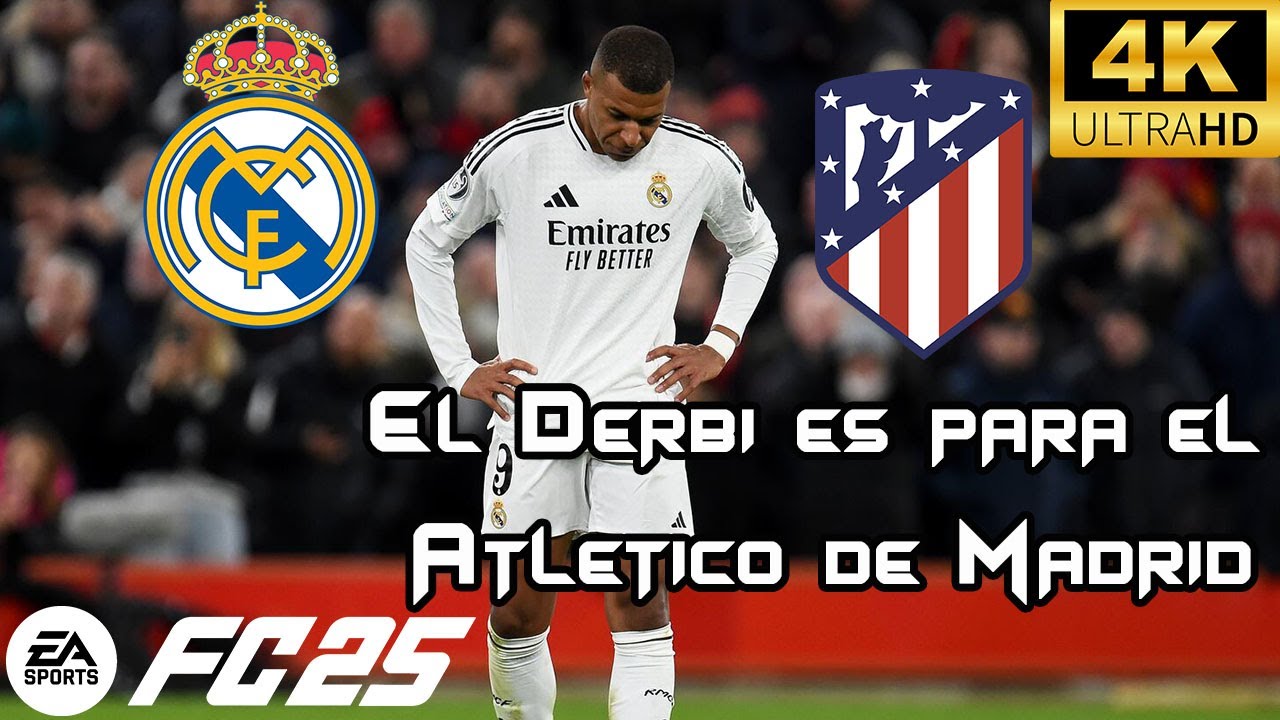 Real Madrid vs Atlético de Madrid 4K | El Derbi es para el Atletico ...
