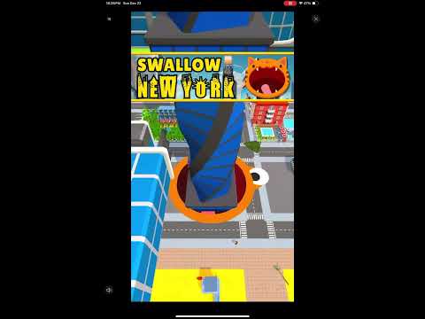 Hole.io Ads Swallow New York shorts