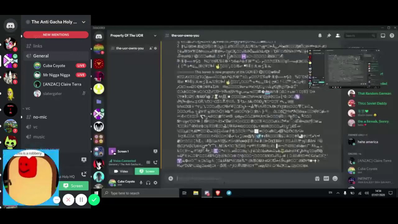 Nuking A Discord Server - YouTube