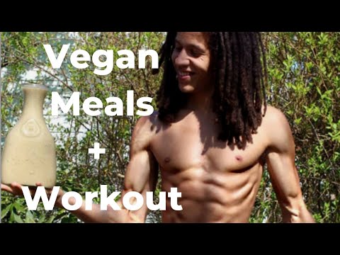 What I Eat In A Day (801010 Raw Vegan) | Upper Body Calisthenic Workout