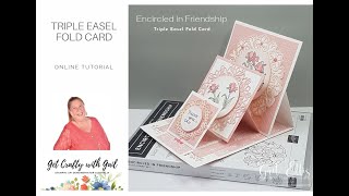 Triple Easel Fold  - Get Crafty with Gail
