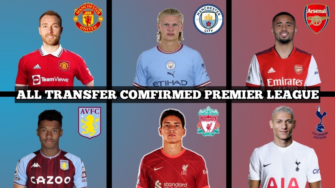 All Transfer Comfirmed Premier League Seasons 2022/2023 Eriksen