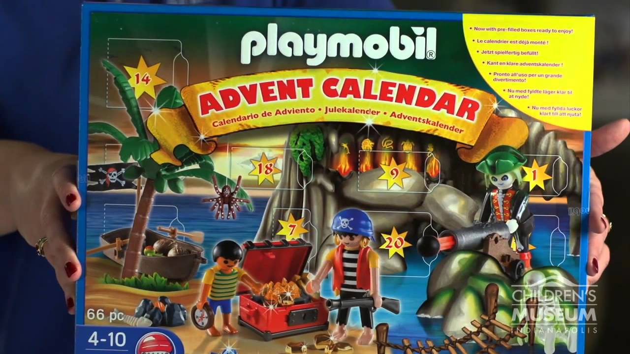 Playmobil Advent Calendar at The Children's Museum of Indianapolis Store -  YouTube