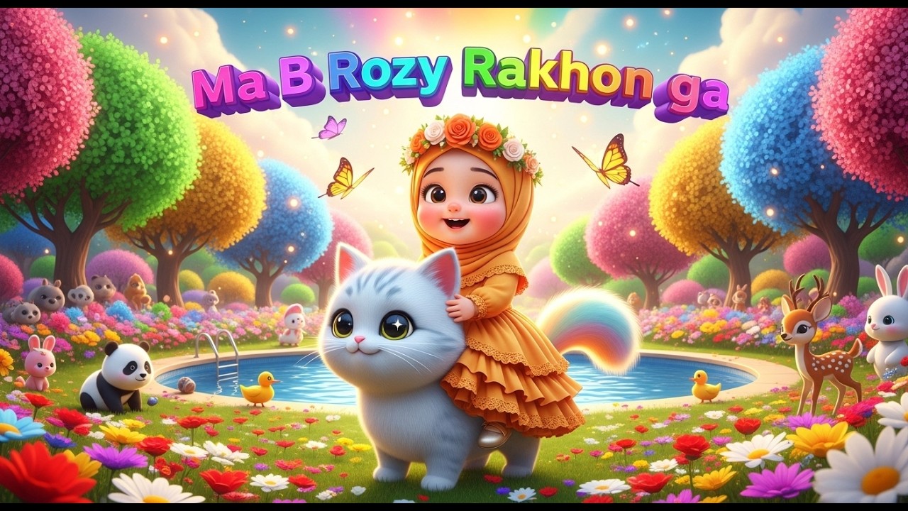 Ma Bhi Rozy Rakhon Ga ❤️🌙 Ramadan Special Kids Video | Beautiful Islamic Kalam #mabrozyrakhonga #kid
