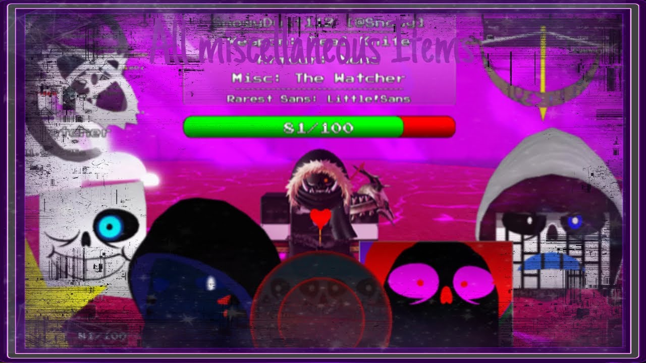 All Obtainable Miscellaneous Items Showcase / Typical Rng - YouTube