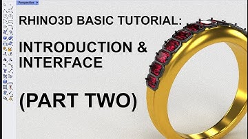 Rhino 3D Beginner Tutorial: Introduction & Interface (Part 2 - Osnap and Layers)