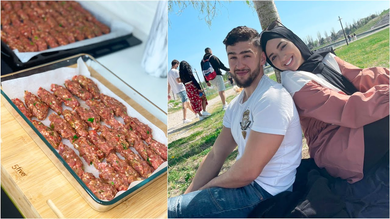 أول خريجا مع عائلة راجلي في 🇫🇷 | طريقة تحضير كفتاة ديال تركيا 🍢