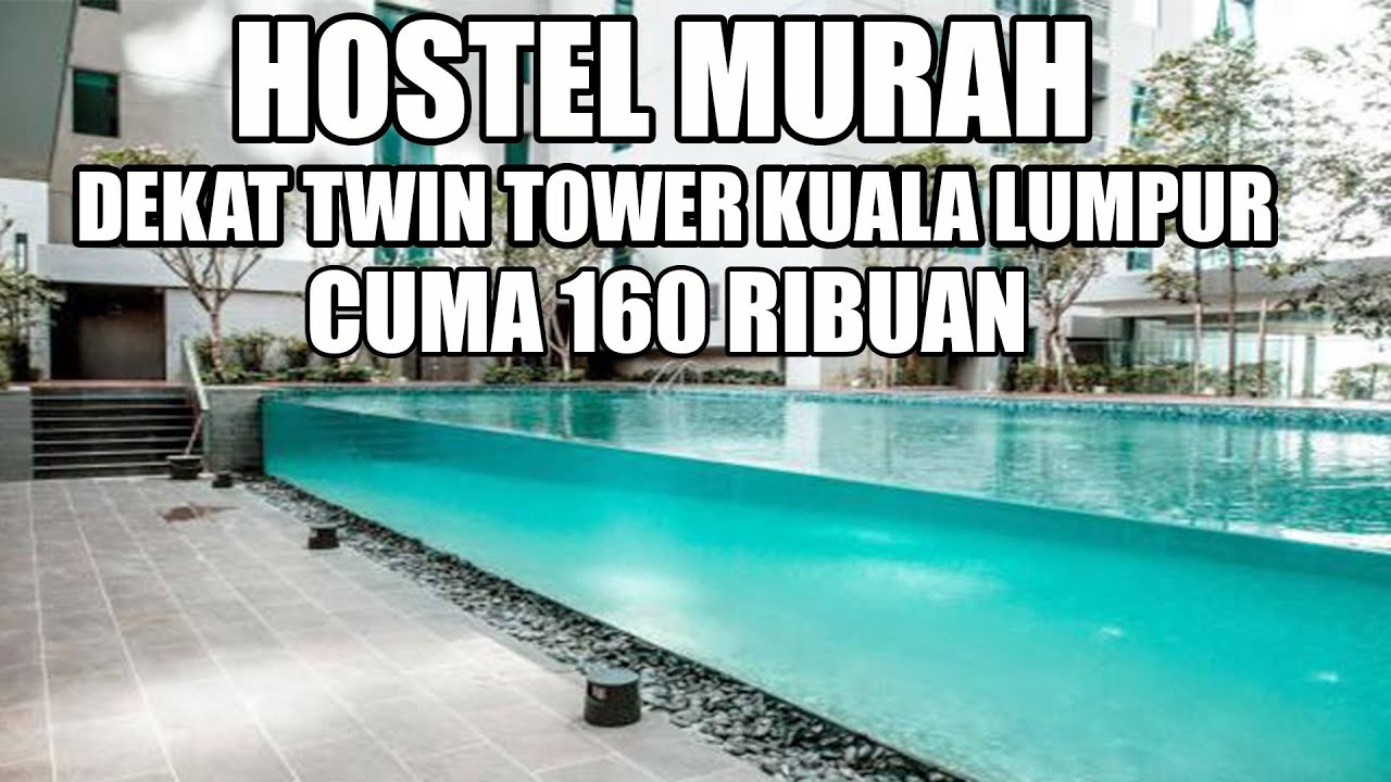 PENGINAPAN MURAH DI KUALA LUMPUR MALAYSIA DEKAT PETRONAS TWIN TOWER, AMETHYST DORM KLCC 160 RIBUAN