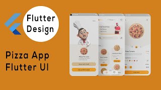 Pizza App -Flutter UI- Speed Code. screenshot 1