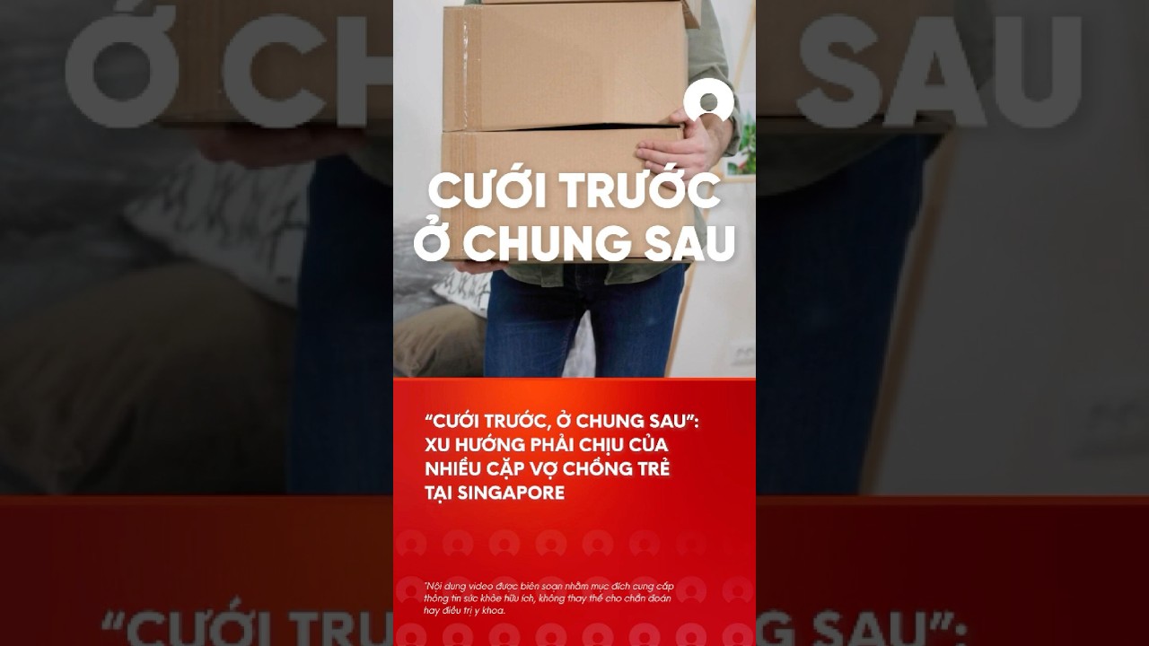Xu hÆ°á»›ng cÆ°á»›i trÆ°á»›c, á»Ÿ chung sau táº¡i Singapore #xuhÆ°á»›ng #singapore