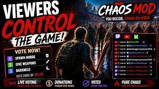 CHAOS MOD...Viewer Controlled Chaos | Project Zomboid