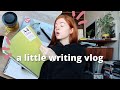 writing vlog | trying to write good characters + finding inspiration
