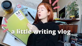 writing vlog | trying to write good characters + finding inspiration