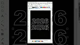 Easy and Fast | How to create 3D text using the Blend Tool#coreldraw