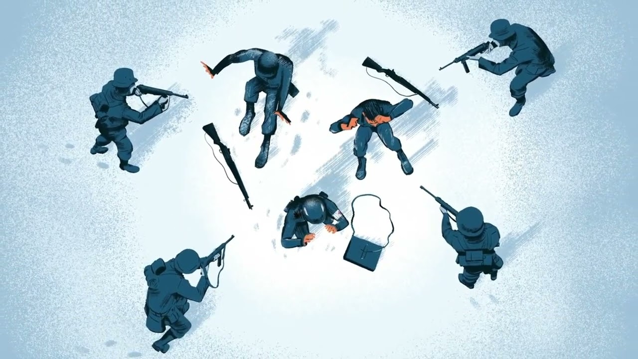 US Army medic Tony Acevedo was captured in January 1945 and taken to a German prisoner-of-war camp.