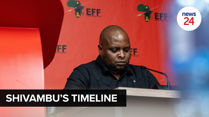 WATCH | Floyd Shivambu will join MK Party after stepping down as EFF deputy president