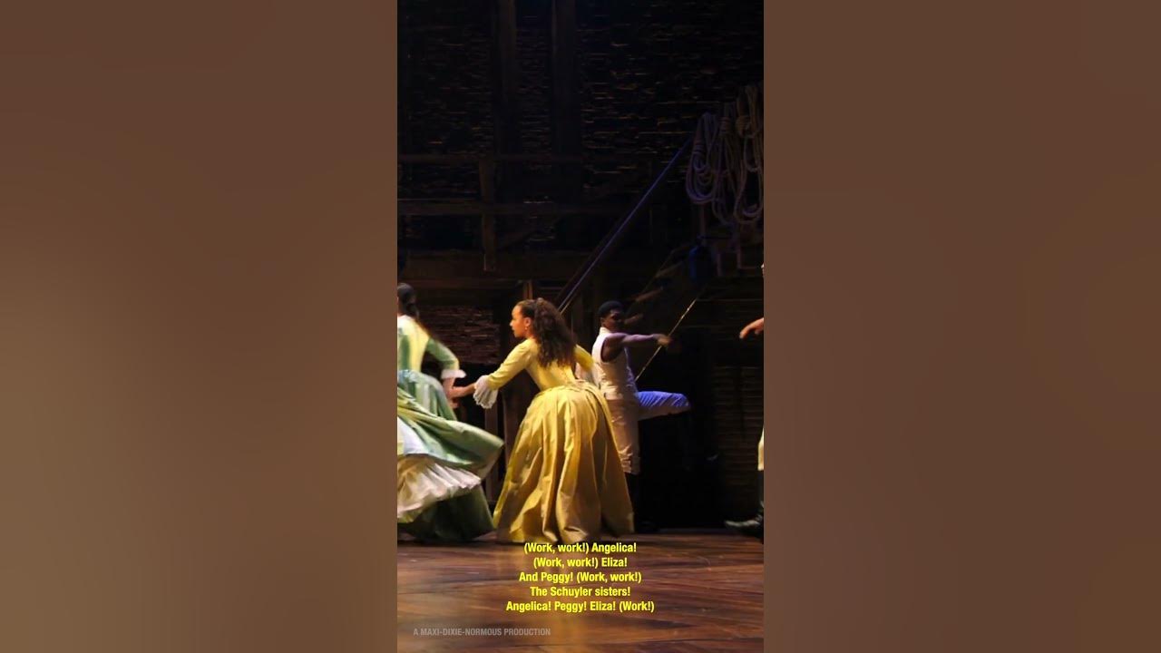 The Schuyler Sisters (1/4) Renée Elise Goldsberry, Phillipa Soo, Jasmine Cephas Jones (Hamilton) The Schuyler Sisters (1/4) Renée Elise Goldsberry, Phillipa Soo, Jasmine Cephas Jones (Hamilton)