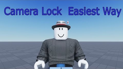 Roblox Camera Lock in one line of code
