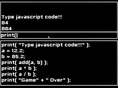 JavaScript code execute on unity game in real-time