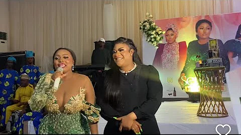 NOLLYWOOD CELEBRITIES OUT FOR ACTRESS ZAINAB BAKARE MOVIE PREMIERE OF SENAME