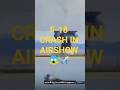 F 18 Jets COLLIDE Mid Air at Airshow 😱✈️#shorts #foryou #news #usa #idaho #mountainhomes #explore