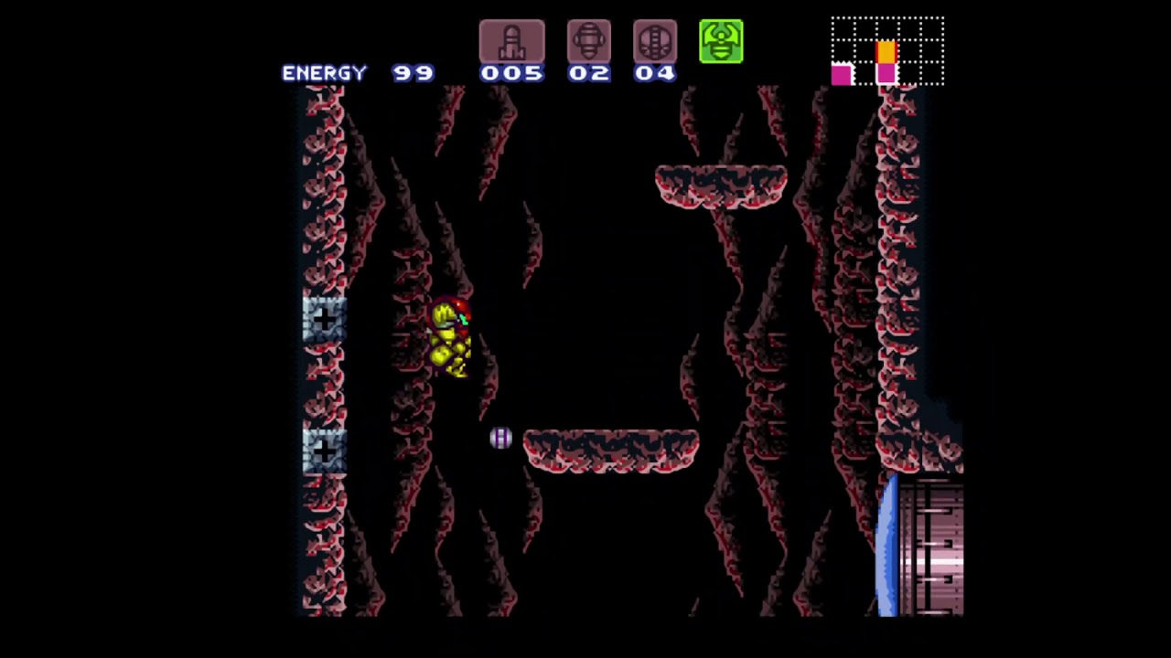 Super Metroid Grapple Challenge