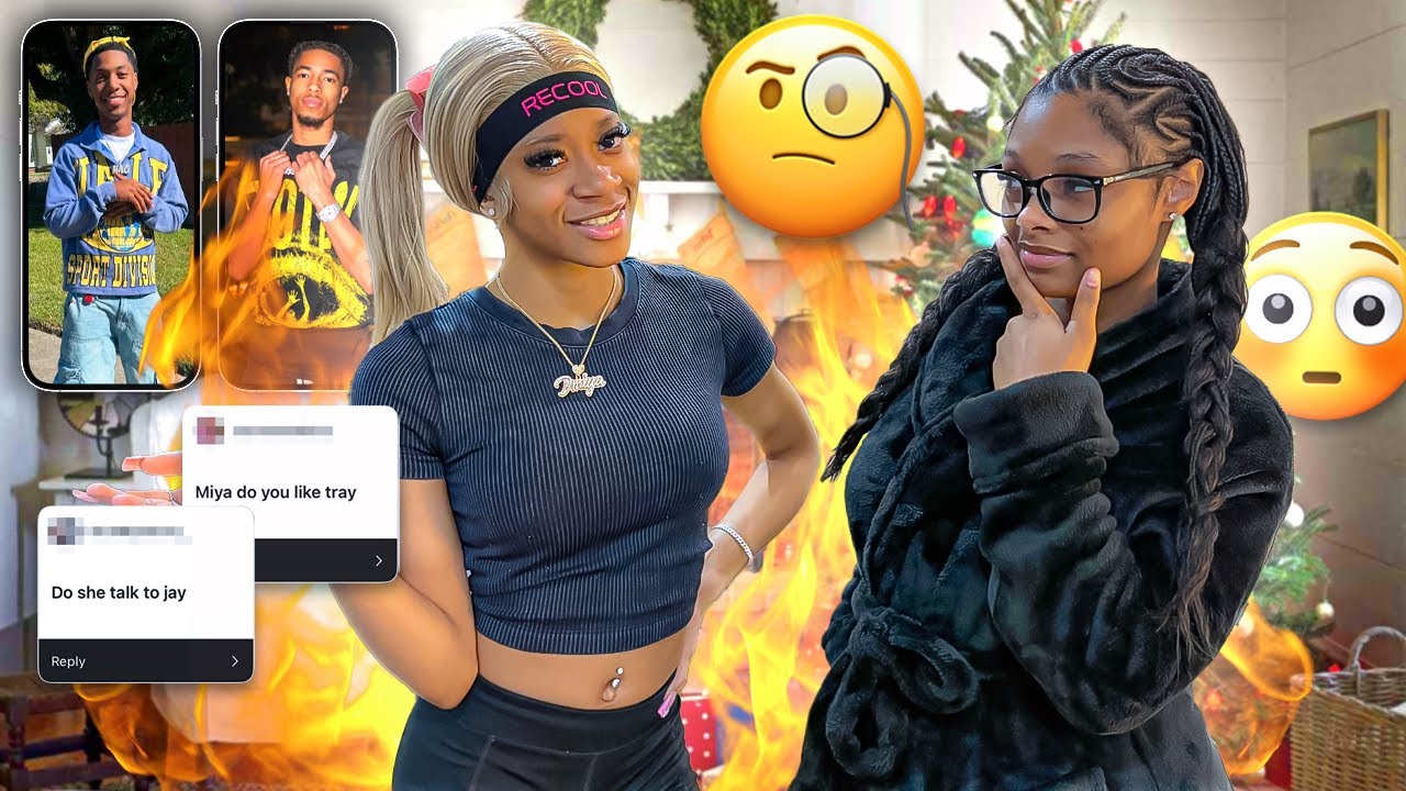 I PUT MIYA IN HOT SEAT 🔥 | DOES SHE LIKE JAY OR TRAY ?
