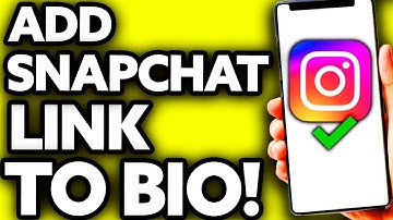 How To Add Snapchat Link to Instagram Bio [EASY!]
