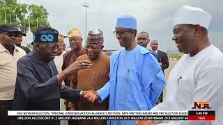 Tinubu departs Abuja for France
