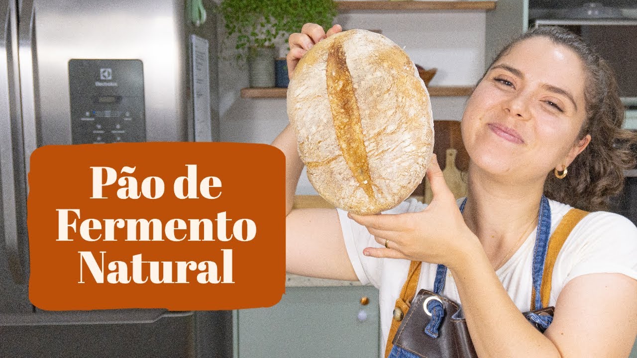 PÃO DE FERMENTAÇÃO NATURAL PARA INICIANTES | MARINA MORAIS