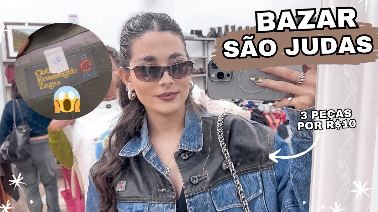 BAZAR SÃO JUDAS TADEU | melhores bazares/brechós de São Paulo | encontrei Zegna por R$30 😱