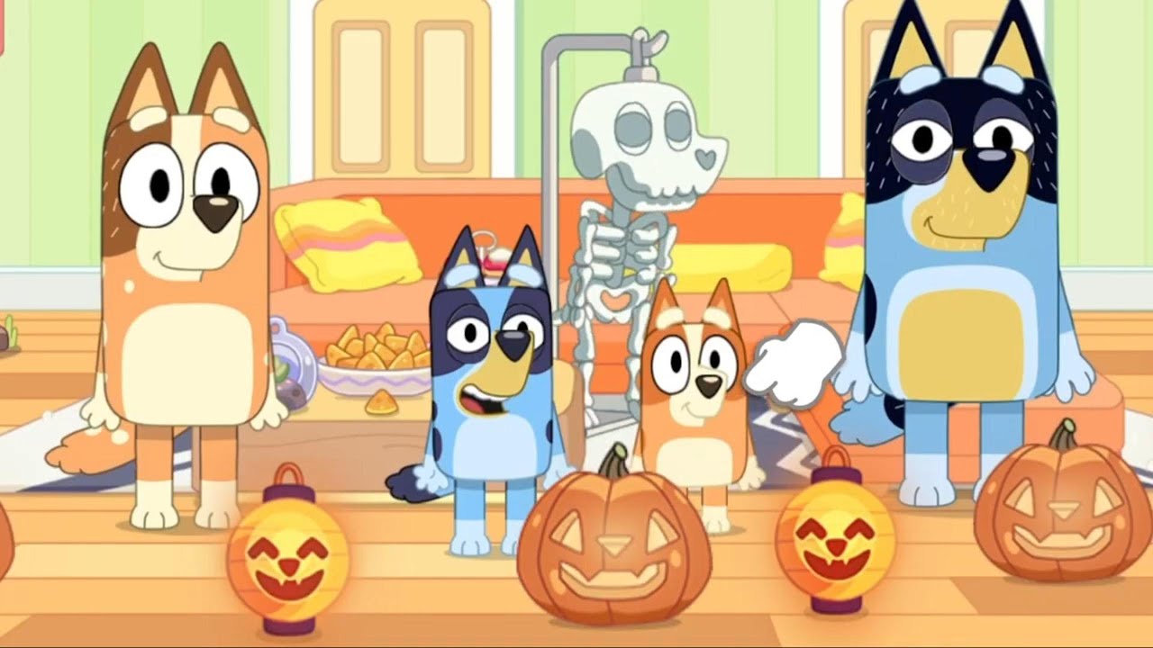 Bluey the Videogame🐶Bluey Let's Play! Halloween Update | Fun Kids Game