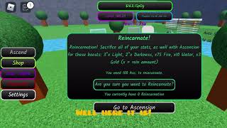 Button Simulator AFK Reincarnation Showcase