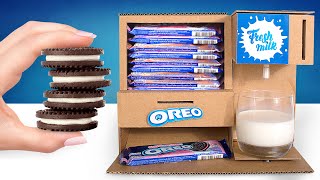 Cara Membuat Mesin Penjual Susu dan Oreo Otomatis Sendiri