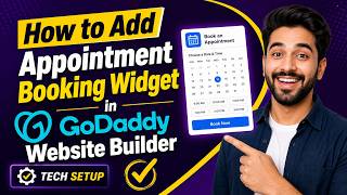 How to Add an Appointment Booking Widget in GoDaddy Website Builder