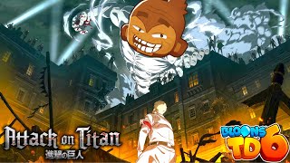 BTD6 - Anime Opening My War! 僕の戦争  [Attack on Titan]