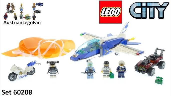 Lego 60217 City Avião De Combate Ao Fogo Cod 360