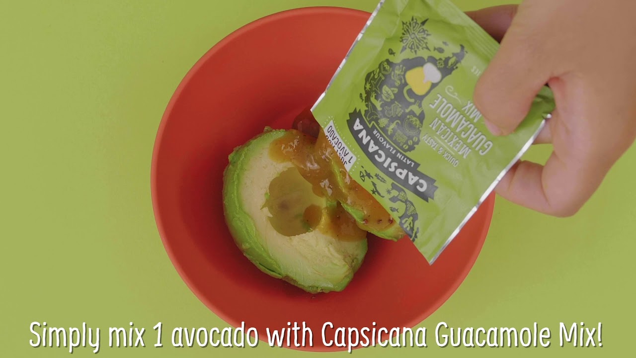 Capsicana Quick and Tasty  Guacamole