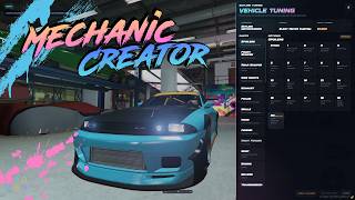 [FREE] Skyline Mechanic Creator | ESX / QBCore / Standalone | Fivem