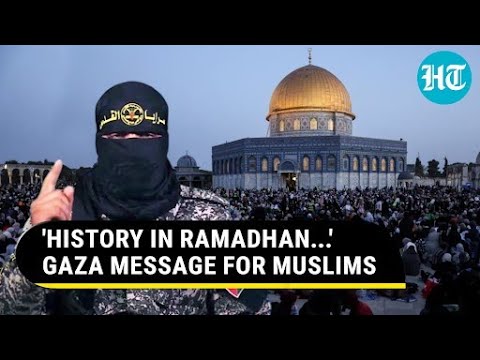 'Mobilise Artillery': Hamas' Ally's Chilling Ramadan Message To Muslims From Gaza | Watch