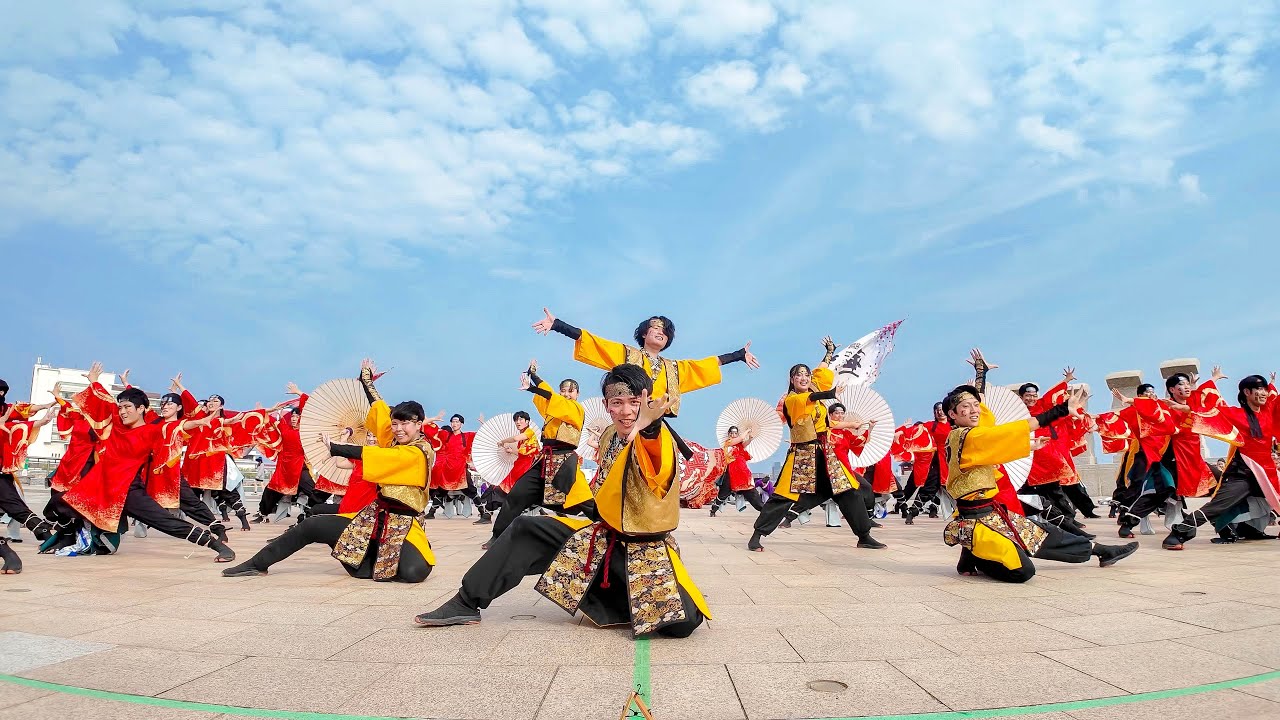 4K] 龍谷大学華舞龍 2025年度演舞『煌翔(こうが)』初披露 Sailing KOBE